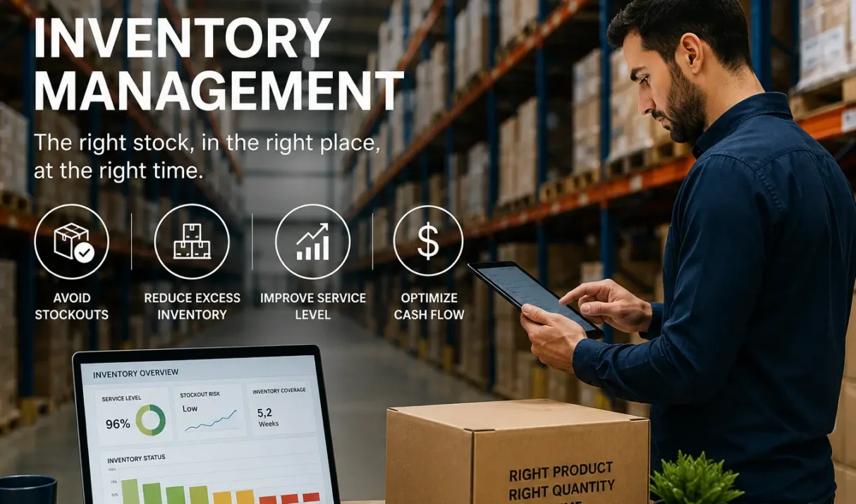 Inventory Management: How to Avoid Stockouts Without Creating Excess Inventory